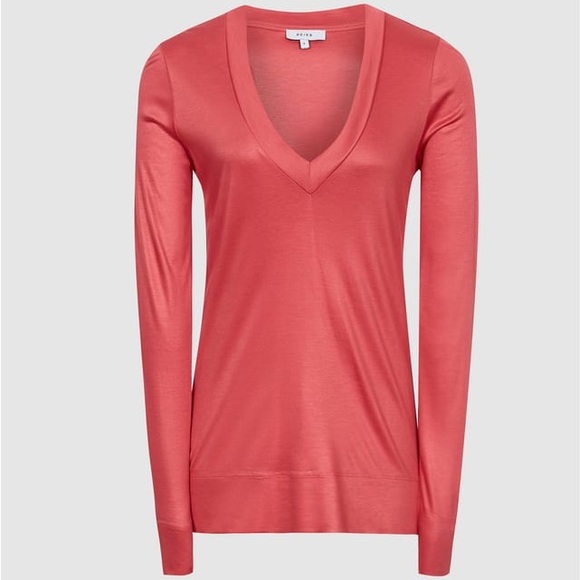 Reiss Tops - Reiss Longsleeve V-Neck